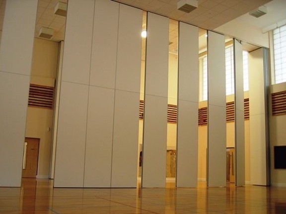 Buy Exhibition Hall / Office Partition Walls Acoustic Folding Operable at wholesale prices