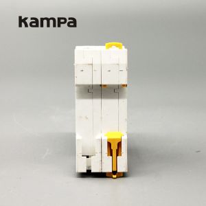 2P 63Amp Magnetic miniature circuit breaker C63 mcb manufacture