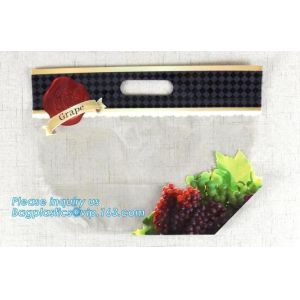 Custom colorful printed slider ldpe ziplock bag, stand up slider zipper export