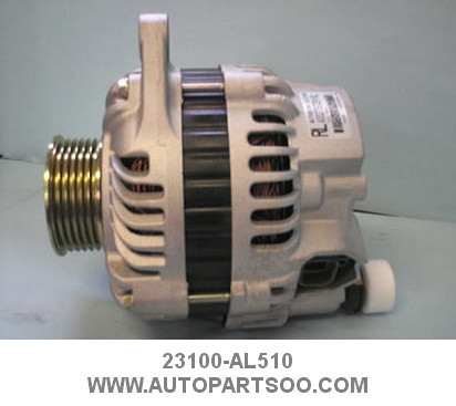 Buy 23100-AL510 Genuine Mitsubishi Alternator A2TB7291RL VQ25/VQ30/VQ35 at wholesale prices