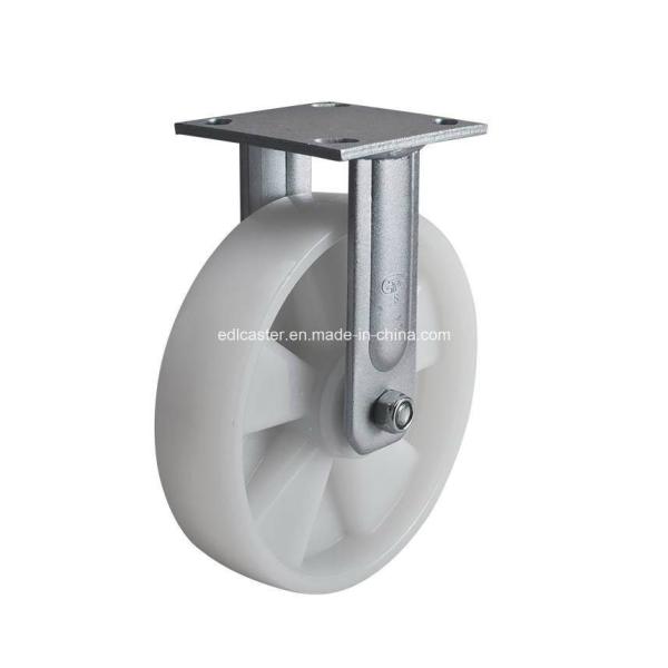 Buy Customization White 8" 450kg Rigid PA Caster 7008-26 for Heavy Duty Industrial Caster at wholesale prices