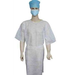 China White XL Epidemic Prevention Disposable Operation Clothes on sale