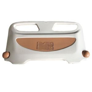 Anti Collision Wood Grain PP Blow Molding 96cm Medical Headboard