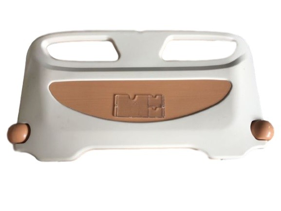 Buy Anti Collision Wood Grain PP Blow Molding 96cm Medical Headboard at wholesale prices