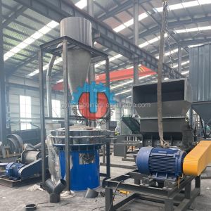 Aluminum Plastic Pulverizer Mill Pelletizing Granulating Line for Medical