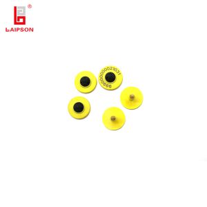 30mm 860-960Mhz UHF RFID High Quality Animal Ear Tag For Pig Cattle Goat Farm