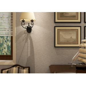 Modern Embossed Silver Pink Waterproof Vinyl Wall Covering For Home Decorating