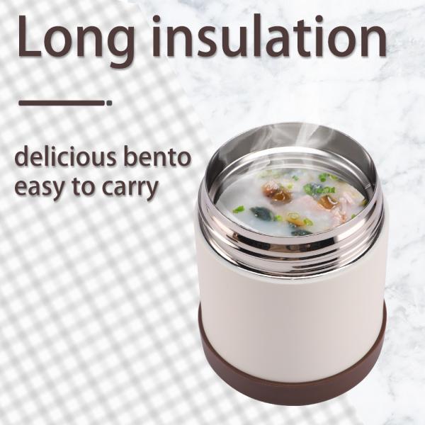 Large Wide Mouth Thermos Food Jar Thermos Vacuum Insulated Durable 12 Ounce Food Jar