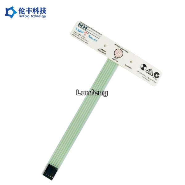 Custom Made Tactile Membrane Keypad PET 3M468 Rear Adhesive