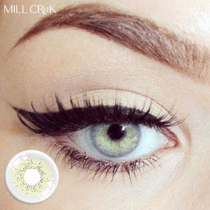 14.2mm Magic himalaya Gray Contact Lens Halloween Prescription Contacts