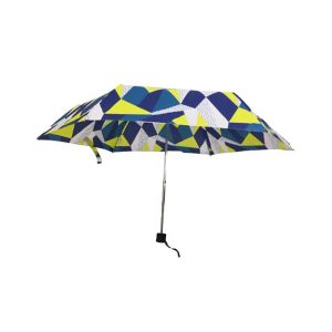 Digital Printing Manual Open 3 Folding Mini Ladies Umbrella