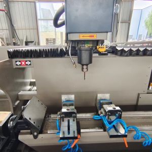 3000mm 4 Axis Rotary Cnc Router Aluminium Copy Router Machine