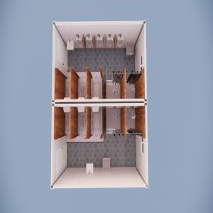 Light Earthquake Resistant Prefabricated Steel Apartments Australian Russian