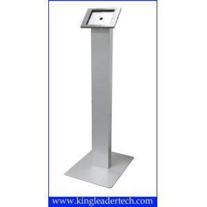 Freestanding iPad Kiosk Stand Enclosure With Lockable Mechanism Design