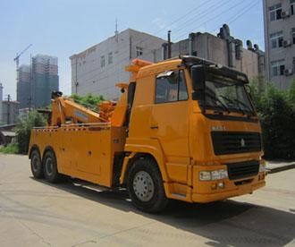 Buy Sinotruk Welding Steel Special Purpose Truck Heavy Road Wrecker Truck at wholesale prices