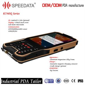 Portable Mobile Barcode Scanner 2d Bluetooth with Android 5.1 OS Quad-core 1.3