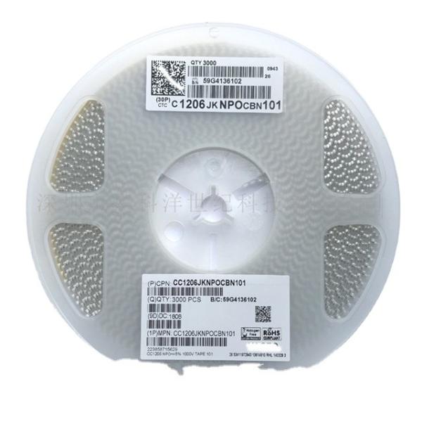 Buy Ceramic Capacitors 01005 0201 0402 0603 0805 1206 1210 1812 2220 2225 0.1uF 1uF 10uF 100uF 2.2uF 22uF at wholesale prices