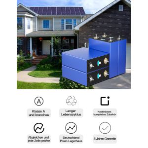 Lithium Ion Rechargeable Deep Cycle Battery 280AH Lifepo4 Cell Battery Pack