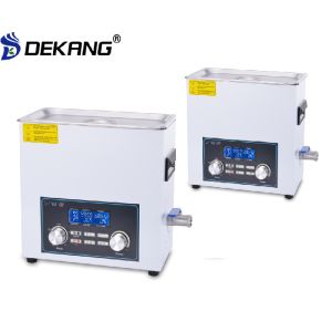 480W White Bench Top Ultrasonic Cleaner , LCD Screen Ultrasonic Surgical