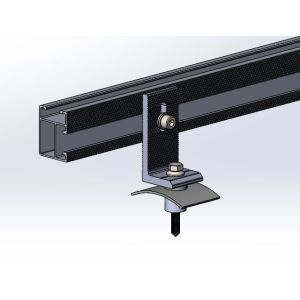 Lightweight Adjustable Solar Panel Roof Mounting Systems