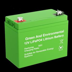 China Green And Environmental 12V LiFePO4 Lithium Battery Featuring 05C Charging Ratio Suitable for Renewable Energy Systems on sale