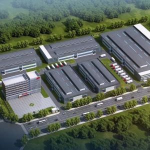 China Hot Rolled H-Section Steel Column Steel Structure Warehouse Windproof on sale