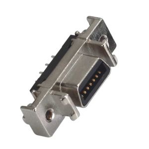 1.27mm SCSI connector female straight cen-type 68 pin scsi connector mating with