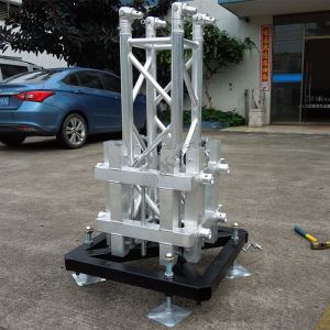Portable Silver Aluminum Truss Speaker Lift Tower for Trade Show Exhibition