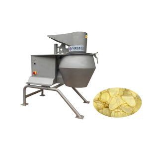 3T/H Commercial Potato Wave Chips French Fries Cutter Machine