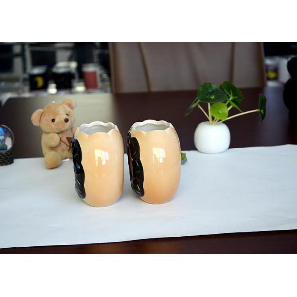 Creative Promotion Personalized Kids Mugs Doughnut Shape Dolomite Drinkware