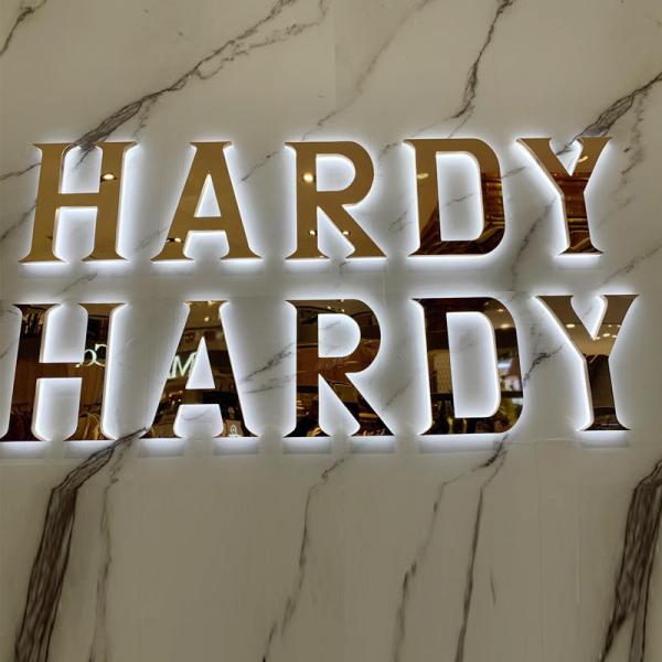 Commercial Logo Led Advertising Letters Signage 3d Letters Lighting Light