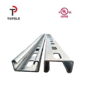 Galvanized Slotted Strut Channel Unistrut 1.5mm - 3.0mm