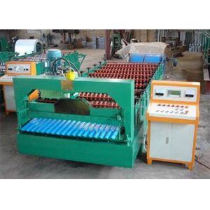 3.8T Metal Roof Forming Machine With PLC Frequency Conversion Control System