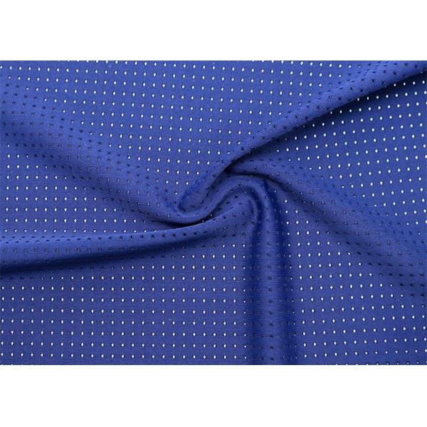 Jacquard Sports Mesh Fabric Sportswear Yoga 4 Way Stretch Knitted