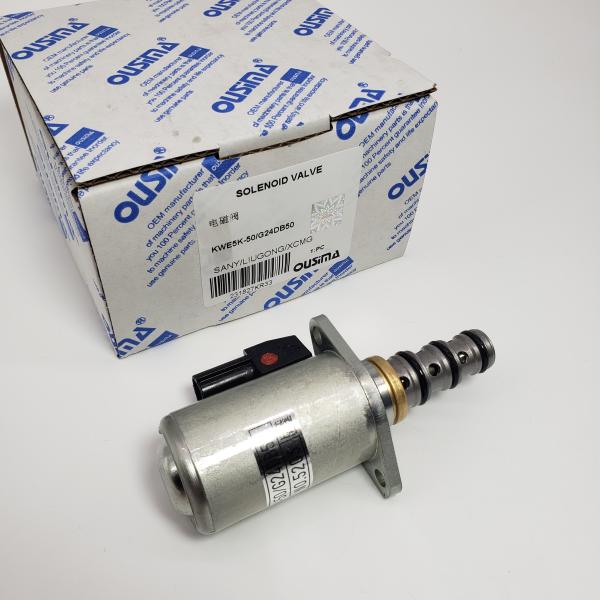 KWE5K-50 G24DB50 Excavator Solenoid Valve For XCMG