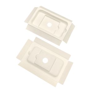 Quality Electronics Sugarcane Fiber Packaging , Oil Resistant Custom Molded Pulp for sale