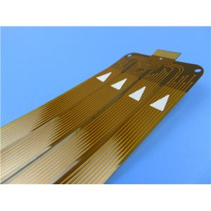 Single Sided Flexible PCB Strips with Polyimide Stiffener