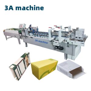 Side Glue Folder Gluer and Easy to Operate for Mini Box Folder Gluing Machine