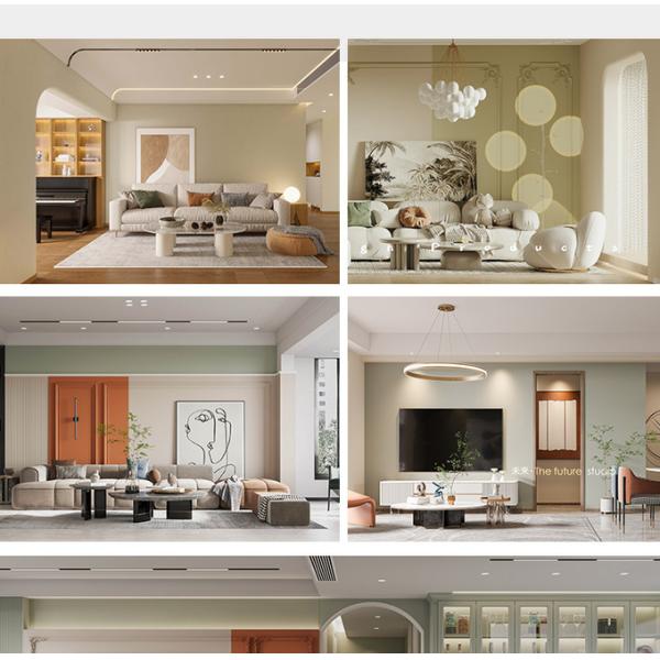 Factory Direct Sale Of Eco-Friendly And Odorless Skin Feel PVC Wall Panels