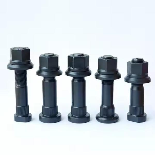 M18/M19/M20/M22 Lorry Wheel Bolt Customized Electrogalvanized Surface