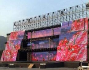 P4.81 Advertising LED Display Screen , Full Color LED Video Wall Screen / Panel For Rental
