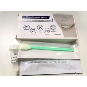 Free Samples Hiv Test Rapid Kit Saliva Home Use