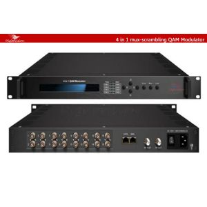 Quality high quality 4 in 1 mux-scrambling QAM Modulator from china for sale