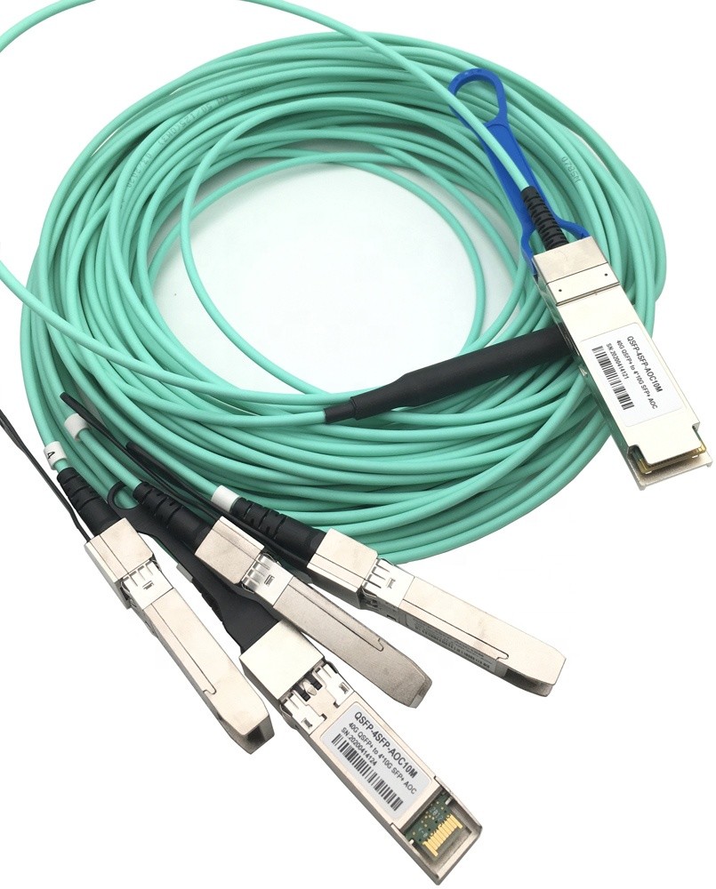 Quality Super Speed Multi Mode Q4SFP AOC 40g Aoc Cable for sale