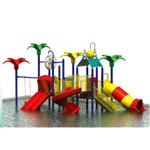 Kids Play Water Slide Outdoor Water Playground Equipment