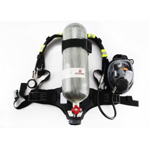 Professional 300bar Work Pressure 6.8L Scba Carbon Fiber Cylinder Air Breathing