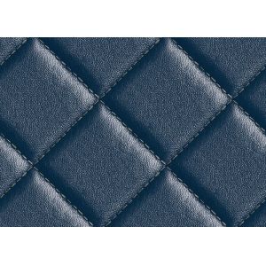 Diamond Pattern High Imitation Leather Wallpaper , Modern Room Wallpaper PVC
