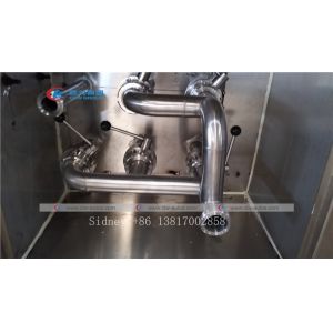 5mm 6mm Stainless Steel Tanker Semi Trailer For Milk Transport