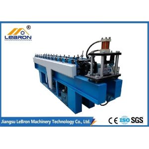 Quality New type 2018 Blue color PLC Control Automatic Cable Tray Roll Forming Machine made in china long time service for sale