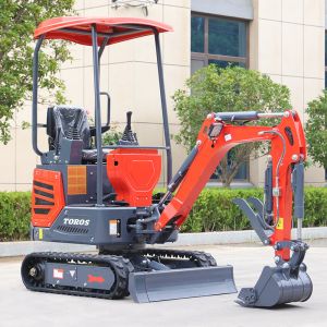 Powerful 1.2 Tonne Mini Crawler Excavator With CE EPA EURO 5 Certification